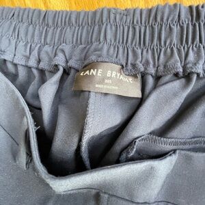 Lane Bryant Navy Elastic Waist Pants